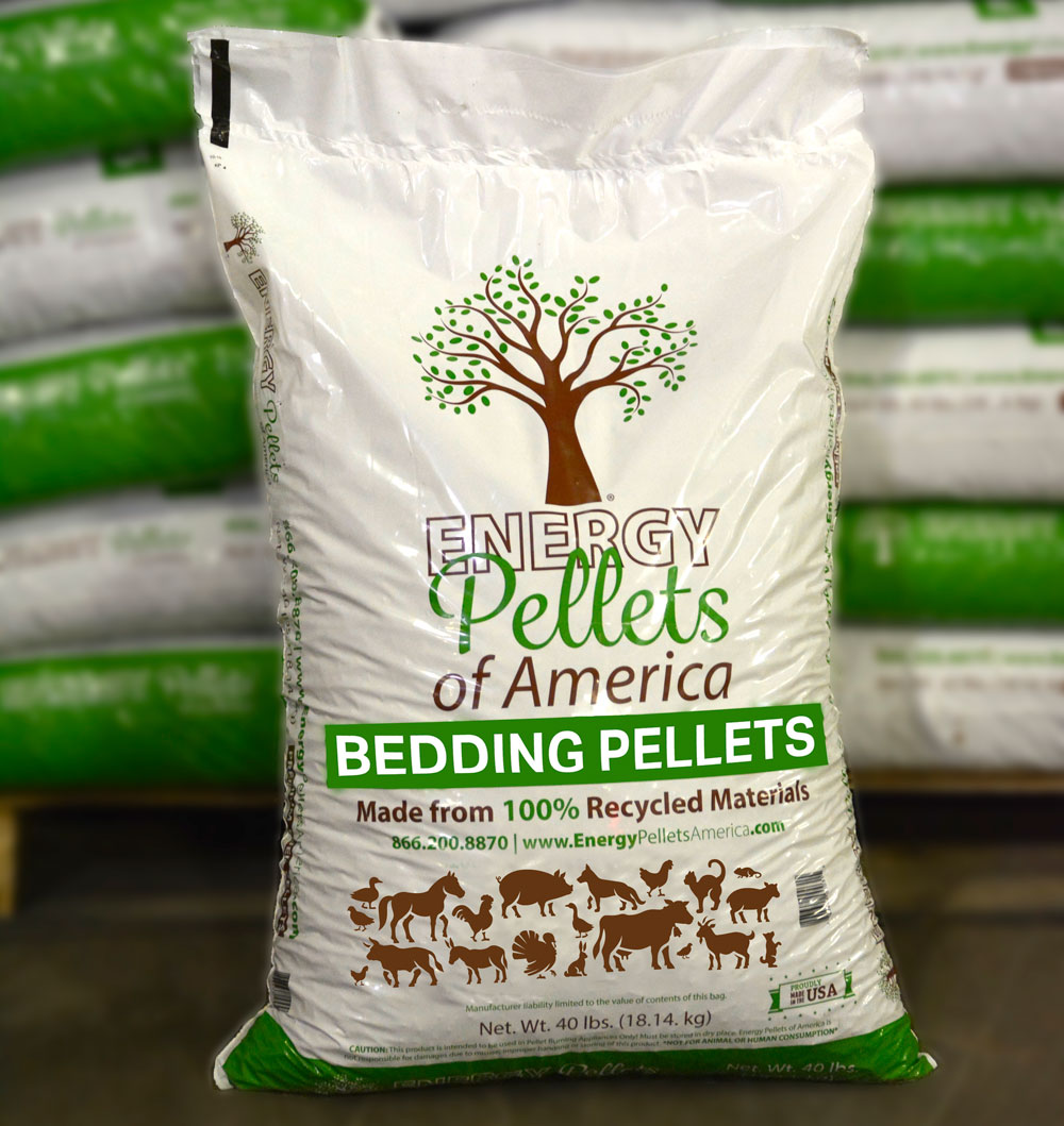 40 lb Bag of Bedding Pellets Energy Pellets of America