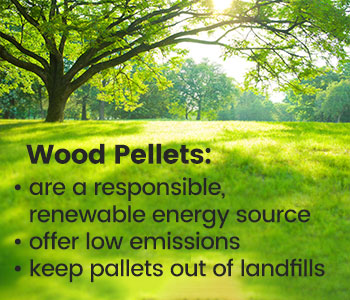 are wood pellets safe for the home and environment